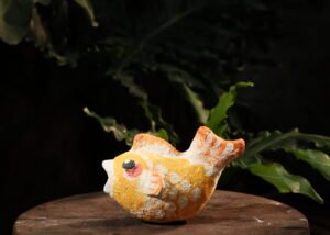 Papier-Mâché Gold Fish