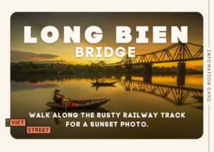 Postcard: Ha Noi - Long Bien Bridge