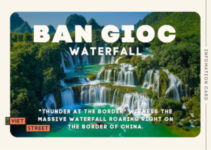 Postcard: Ban Gioc Waterfall